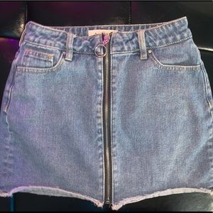 Pacsun jean skirt
